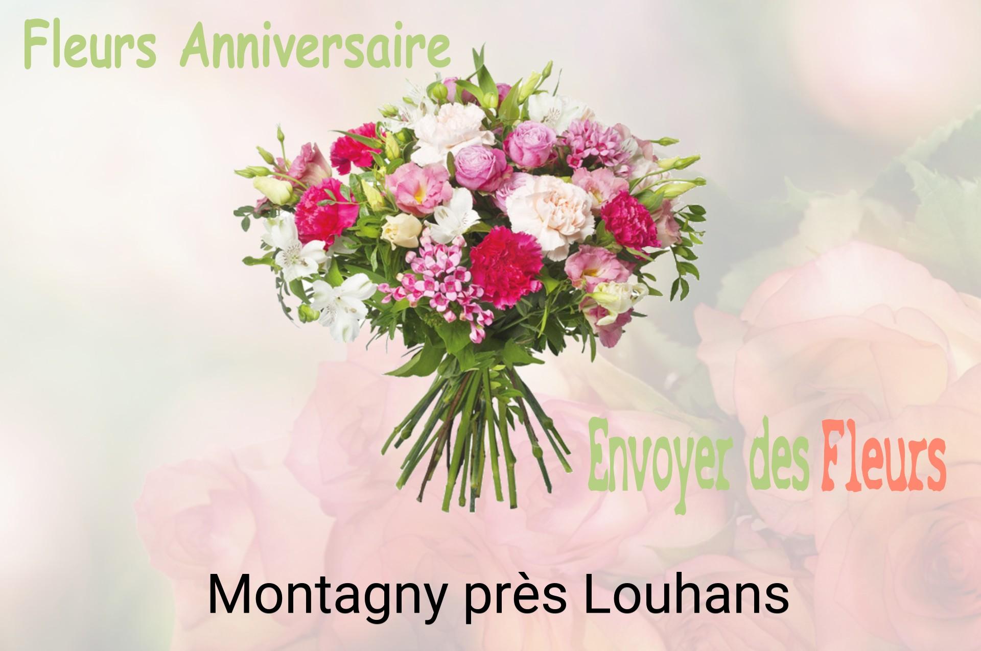 Bouquet de fleurs d’anniversaire livré à Montagny-près-Louhans